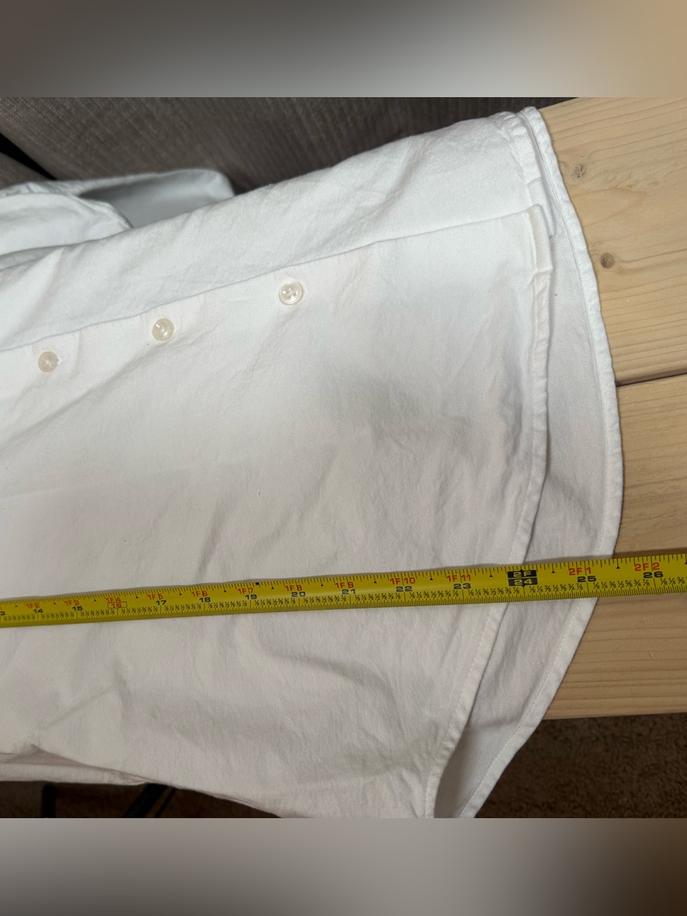 Quince Organic Cotton Relaxed Oxford Shirt White Women’s S - Picture 10 of 10